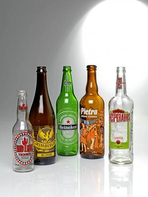 Sodever sérigraphie sur bouteille Rhône-Alpes