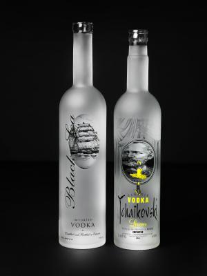 Sodever sérigraphie sur bouteille Rhône-Alpes