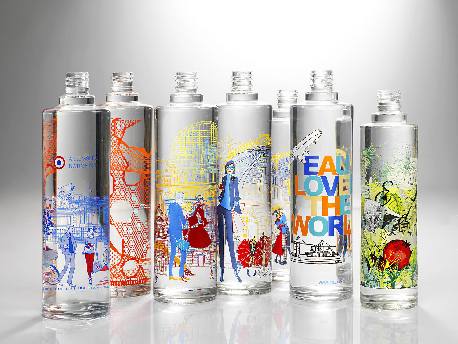 Sodever, décoration sur verre